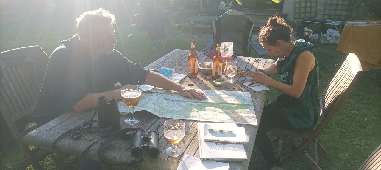 Faunathlon 2026 — préparation autour de la carte